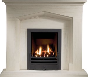 The Kendal - Limestone Fireplace