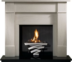 The Rydal - Limestone Fireplace